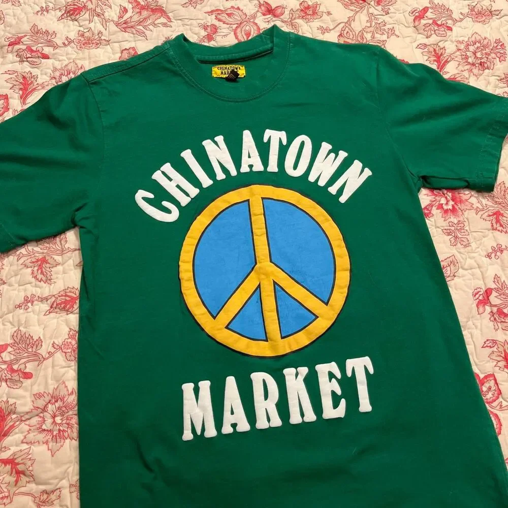Chinatown-market Men's Green T-shirt - Picture 2 of 3